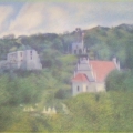 Kazimierz od Wisły-pastel (30 x 40)