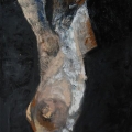 Schizo Portret, 140 x 80 cm, olej na płótnie