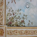 freski oraz sztukateria w sztylu barokowym, akryl