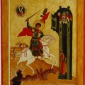 Ikona z wizerunkiem Świętego Jerzego