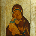 Matka Boska Włodzimierska według Rublowa