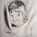 portret dziewczynka