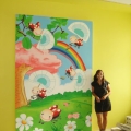 Artystyczne malowanie ścian, malowanie pokoi dziec