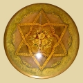 Blat ezoteryczny z symbolem harmonii