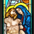 Jezus i Matka - zdjęcie z krzyża