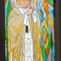 Witraż Papież Jan Paweł II