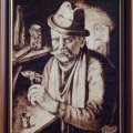 Jan Zamoyski - Człowiek z rybą wym. 44x36